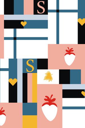 几何印花华亿平台图片