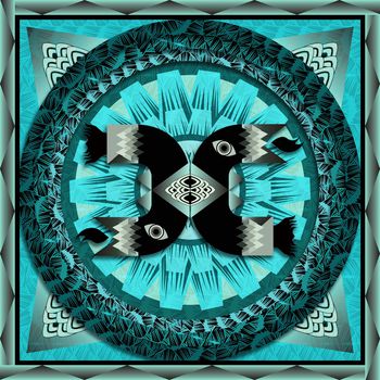 方巾印花华亿平台图片