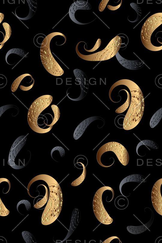 佩斯利印花华亿平台图片