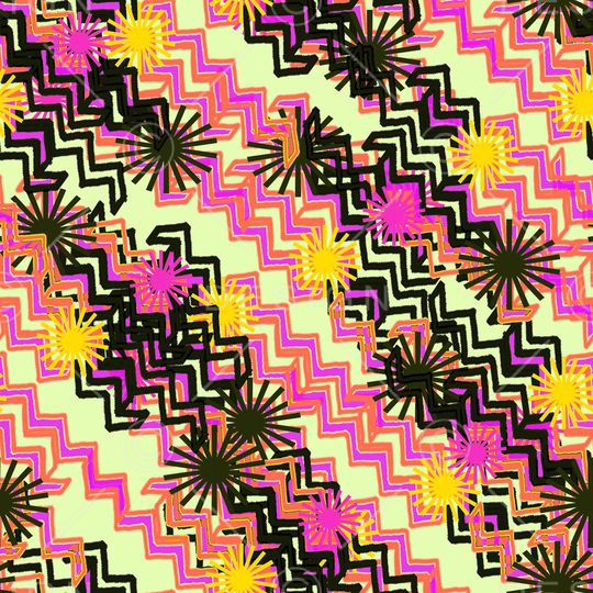 几何印花华亿平台图片