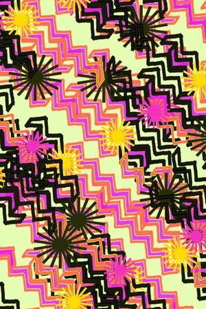 几何印花华亿平台图片