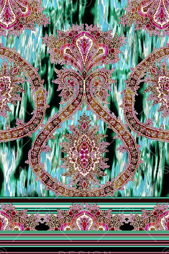 定位花印花华亿平台图片