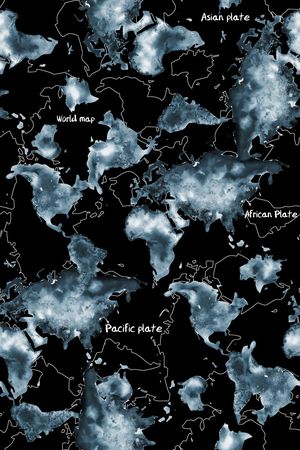 地图印花华亿平台图片