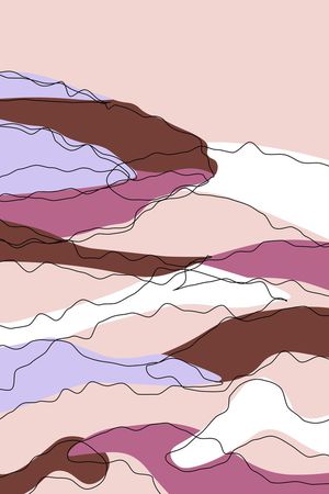 几何印花华亿平台图片