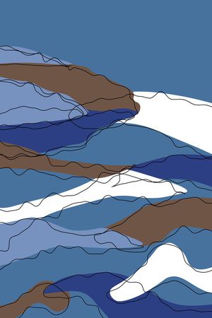 几何印花华亿平台图片