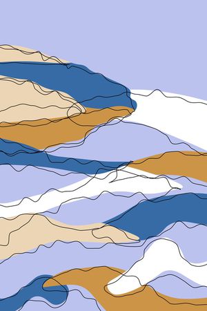 几何印花华亿平台图片