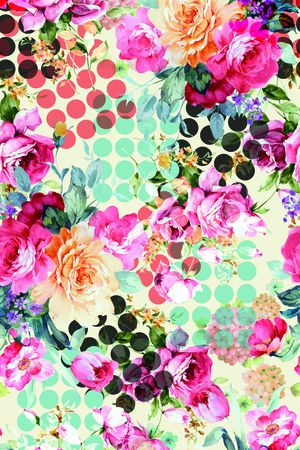 几何印花华亿平台图片