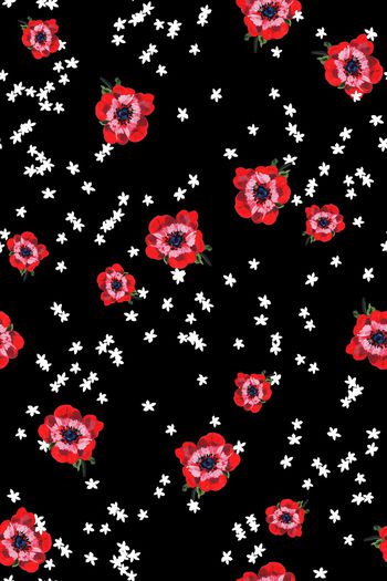 1293517-紅色小花花A