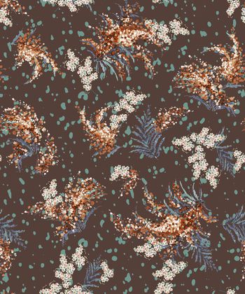 1293528-200213碎花棕色