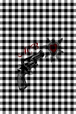 格子印花华亿平台图片