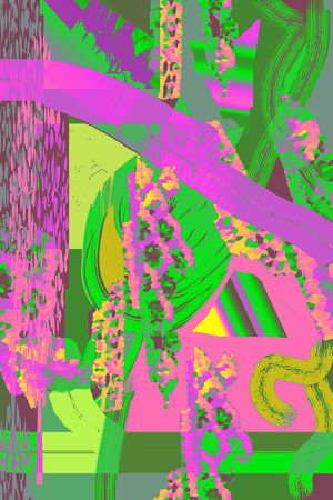 几何印花华亿平台图片