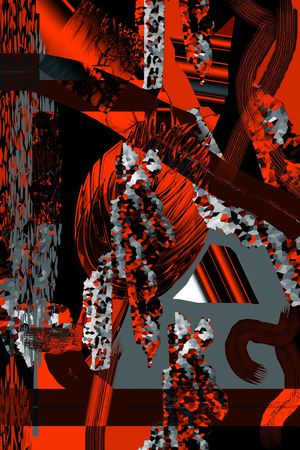 几何印花华亿平台图片