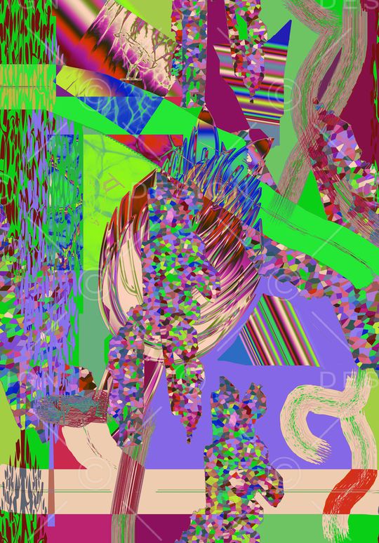 几何印花华亿平台图片