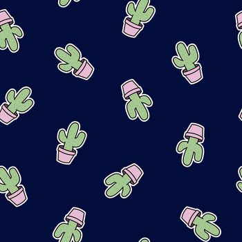 仙人掌印花华亿平台图片