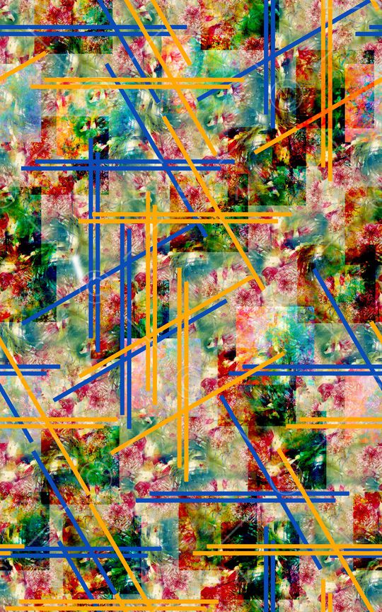 几何印花华亿平台图片