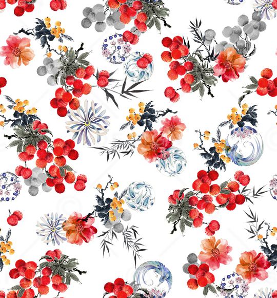 水果印花华亿平台图片