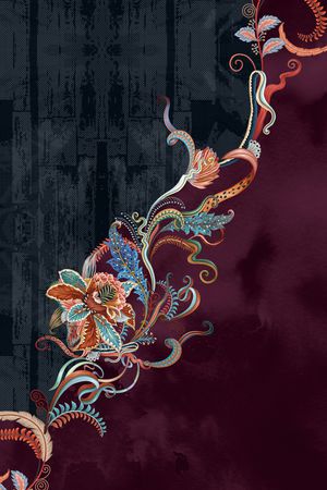 纹理印花华亿平台图片