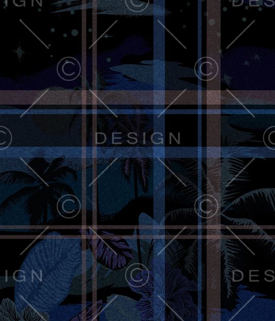 格子印花华亿平台图片