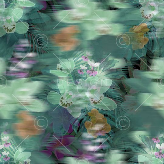 热带华亿平台印花华亿平台图片