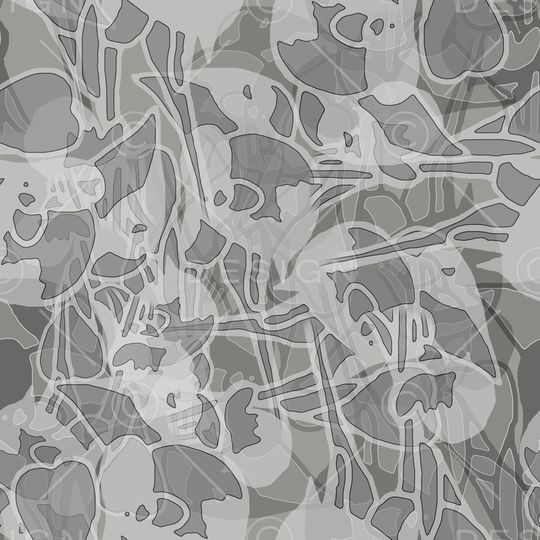 灰色花印花华亿平台图片