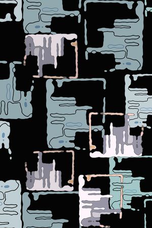 几何印花华亿平台图片