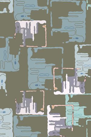 几何印花华亿平台图片