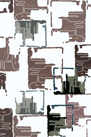 几何印花华亿平台图片