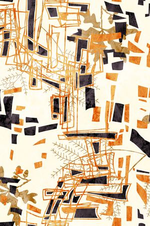 几何印花华亿平台图片