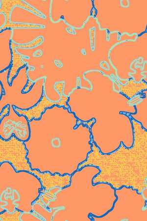 几何印花华亿平台图片