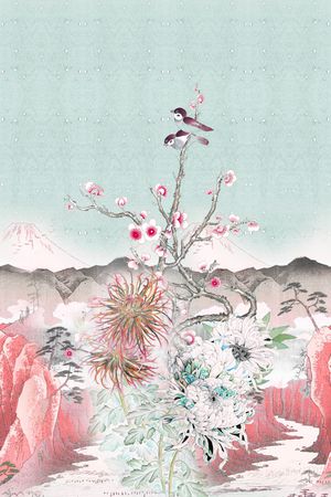 定位花印花华亿平台图片