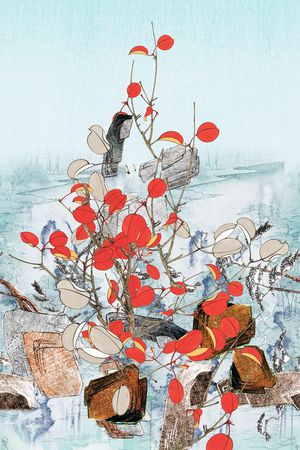 定位花印花华亿平台图片