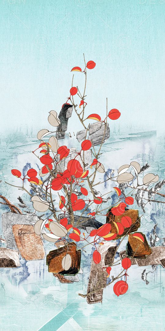 定位花印花华亿平台图片