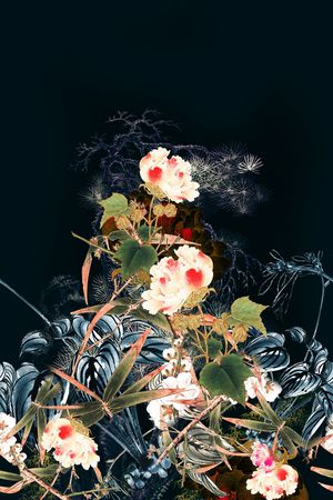 定位花印花华亿平台图片