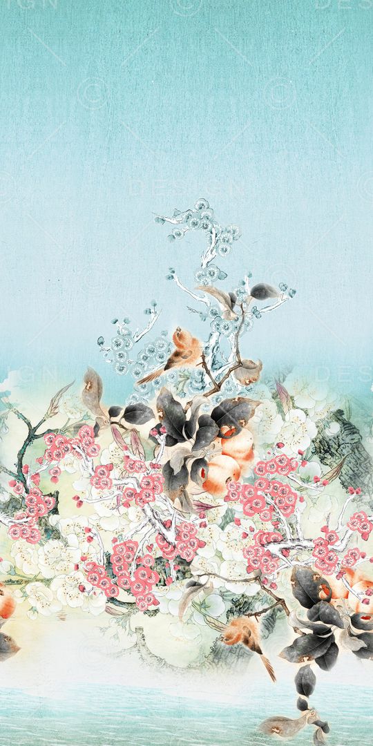 定位花印花华亿平台图片