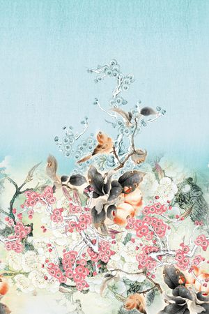 定位花印花华亿平台图片