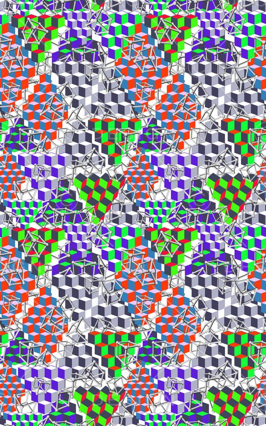 抽象印花华亿平台图片