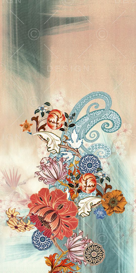 定位花印花华亿平台图片