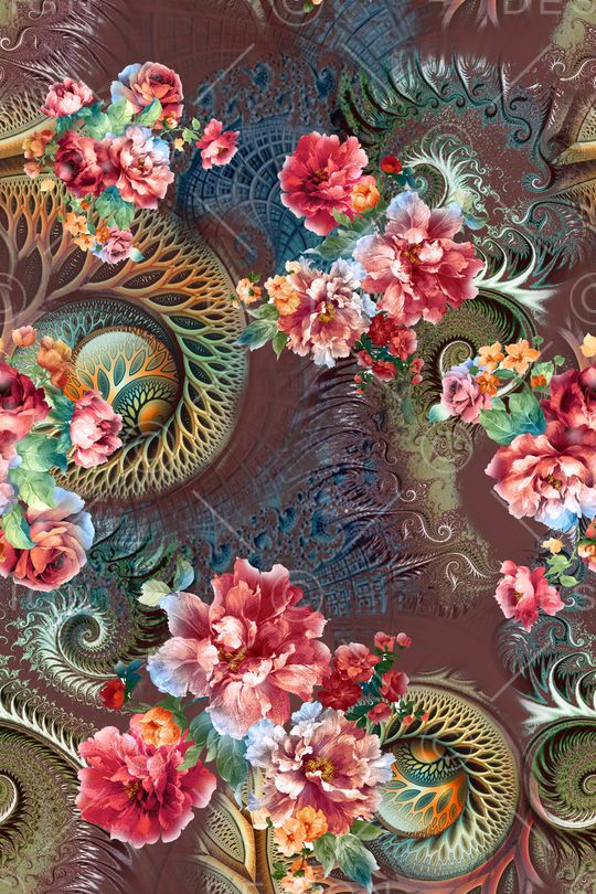 几何印花华亿平台图片