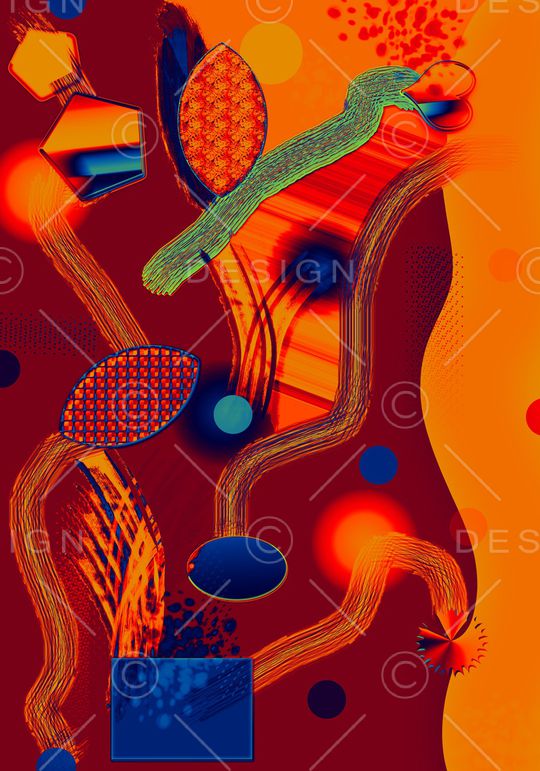 几何印花华亿平台图片