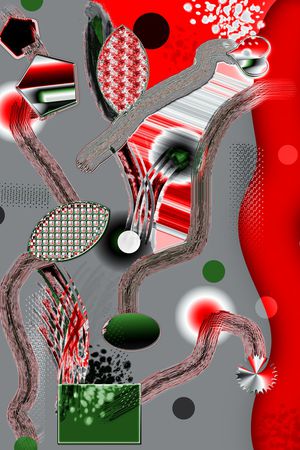 几何印花华亿平台图片