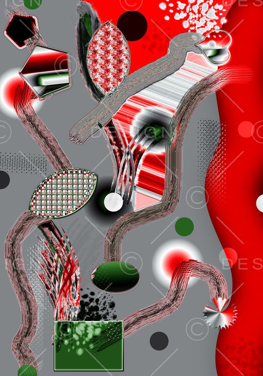 几何印花华亿平台图片