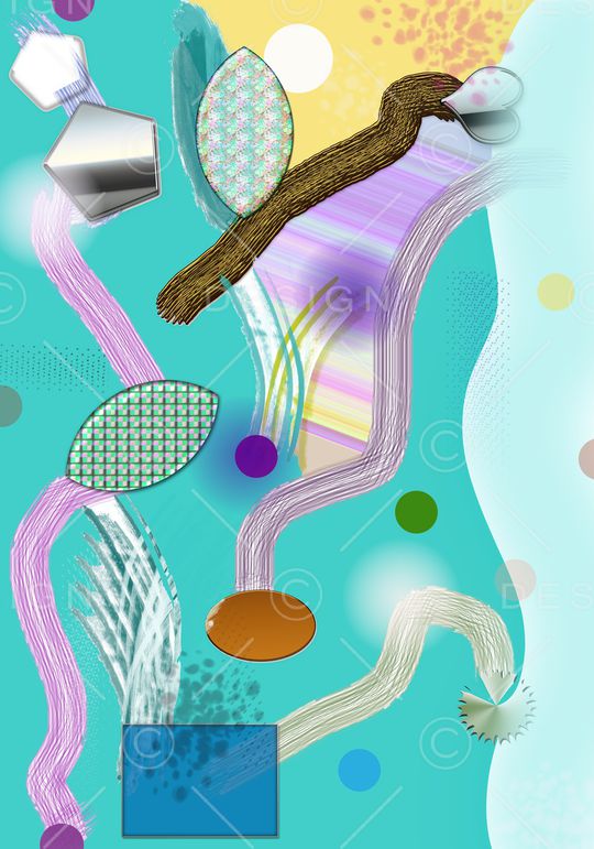 几何印花华亿平台图片