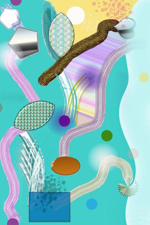 几何印花华亿平台图片