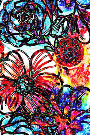 几何印花华亿平台图片