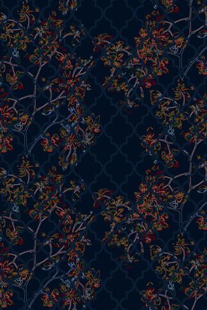 几何印花华亿平台图片