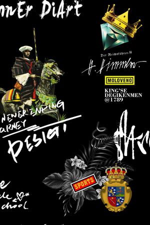 几何印花华亿平台图片