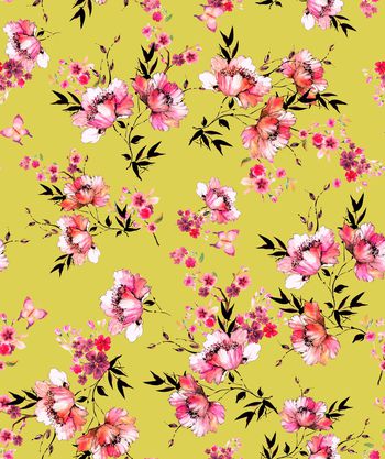 1294657-200218水彩花黄色