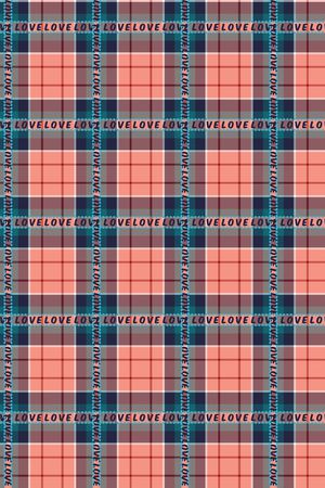 格子印花华亿平台图片