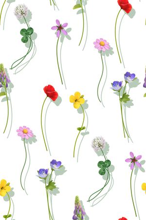 花卉植物印花华亿平台图片