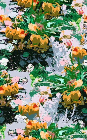 趋势华亿平台印花华亿平台图片